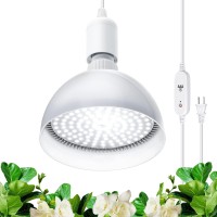 Barrina Led Grow Light Bulb With Timing And Hanging System 25W Full Spectrum 4H9H14H Timer Hanging Grow Lights For Indoor P