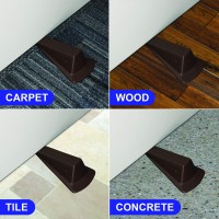 Master Manufacturing Giant Foot Doorstop Brown 2 X 35 X 68