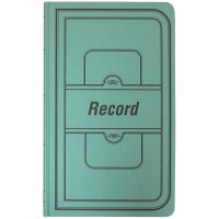 Boorum Pease Canvas Account Book Record 16 Lb 12 18 X 7 58 500 Pages Blue