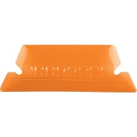 Pendaflex Hanging Folder Tabs 2 Clear Orange 25 Tabs And Inserts Per Pack 42 Ora