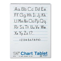 Pacon Chart Tablet 24 X 32 1 12 Ruled 25 Sheets