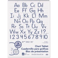 Pacon Chart Tablet 24 X 32 1 12 Ruled 25 Sheets