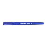 Paper Mate Write Bros Ballpoint Pens Fine Point 08Mm Blue 12 Count