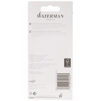 Waterman Refills Fountain Cartridges Blue Pack Of 8