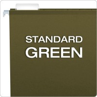 Pendaflex 04152X3 Extra Capacity Reinforced Hanging File Folders 3 Letter Size Standard Green 15 Cut 25Bx 4152X3