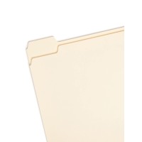 Smead File Folder 15Cut Tab Assorted Positions Letter Size Manila 100 Per Box 10350