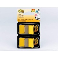 Postit Flags Yellow 1Inch Wide 100 Flags Use To Highlight Important Information 680Yw2