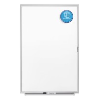 Quartet Whiteboard Nonmagnetic Dry Erase White Board 4 X 3 Total Erase Silver Aluminum Frame S534