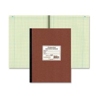 National Brand Computation Notebook 4 X 4 Quad Brown Green Paper 1175 X 925 Inches 75 Sheets 43648