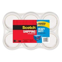 Scotch Heavy Duty Packaging Tape 188 X 546 Yd Designed For Packing Shipping And Mailing Strong Seal On All Box Types 3