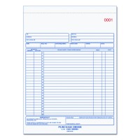 Rediform 1L147 Purchase Order Book 8 12 X 11 Letter Threepart Carbonless 50 Setsbook