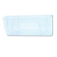 Deflecto 50101 Docupocket Oversized Magnetic Wall File Pocket 15W X 3D X 638H Clear