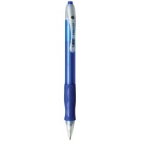 Bic Vlg11Blue Velocity Retractable Ballpoint Pen Refillable Medium Point 10 Mm Blue 12Count