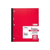 Mead Single Subject Wireless Notebook Wide Ruled 05222 Pack Of 1