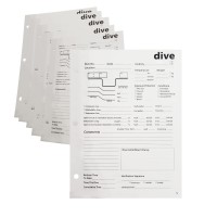 Padi Adventure Log 25 Refill Log Pages 50 Dives