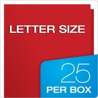 Oxford Twinpocket Folders Textured Paper Letter Size Red Holds 100 Sheets Box Of 25 57511Ee