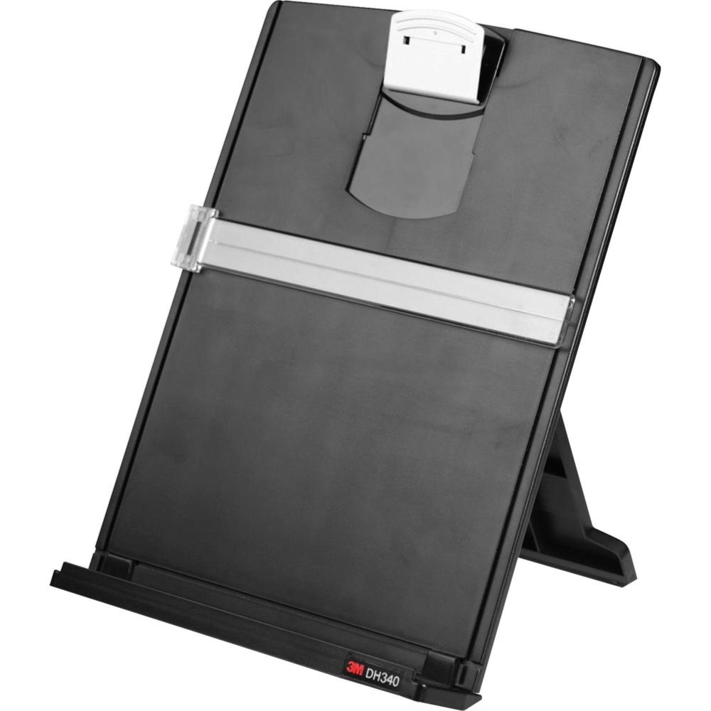 3M Desktop Document Holder 121 Height X 97 Width X 2 Depth Black Silver