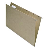 Pendaflex Earthwise 100 Recycled Hanging File Folders 15 Cut Legal Size Natural 25 Per Box 76542