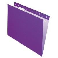 Pendaflex Recycled Hanging Folders Letter Size Violet 15 Cut 25Bx 81611