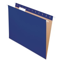 Pendaflex Recycled Hanging Folders Letter Size Navy 15 Cut 25Bx 81615Ee