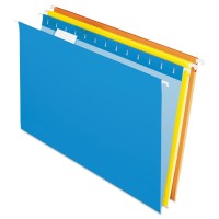 Pendaflex Recycled Hanging Folders Legal Size Assorted Colors 15 Cut 25Bx 81632