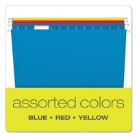 Pendaflex Recycled Hanging Folders Legal Size Assorted Colors 15 Cut 25Bx 81632