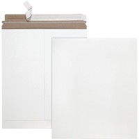 Quality Park 6 X 8 Photo Document Mailers Redistrip Self Seal Closure Rigid Stay Flat Mailer White Recycled Fiberboard 25 P