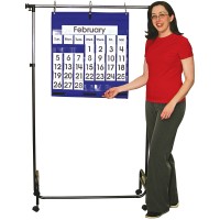 Carson Dellosa Blue Monthly Calendar Pocket Chart 43 Clear Pockets With 72 Cards Classroom Management