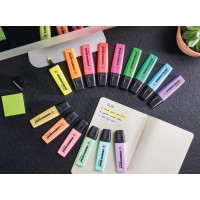 Stabilo Highlighter Boss Original Wallet Of 8 Assorted Colors