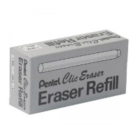 Pentel Refill Erasers For Clic Eraser Pack Of 12 Zer2 2 Dozen