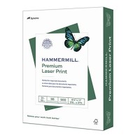 Hammermill Printer Paper Premium Laser Print 24 Lb 85 X 111 Ream 500 Sheets 98 Bright Made In The Usa 104604R