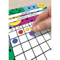 Teacher Created Resources Happy Faces Mini Stickers Multi Color 1236 038 Inch