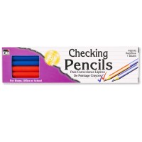 Charles Leonard Checking Pencil Combination Red And Blue Colored Leads 12Box 65045