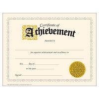 Trend Certificate Of Achievement Classic Certificates 812 X 11 30 Count