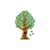 Carson Dellosa 77 Pc Bulletin Board Tree Set Tree Wall Decor With Leaf Cutouts For Daycare And Classroom Decor Fall Bulletin B