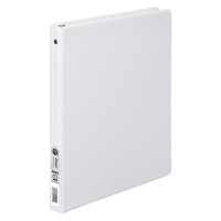 Wilson Jones 3 Ring Binder 12 Inch Round Ring View Binder Letter Size Basic 362 Series Customizable White W36213Wv