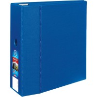 Averyreg Heavyduty Blue 5 Binder 79886 Averyreg Heavyduty 3 Ring Binder 5 One Touch Ezdreg Rings 2348 Spine 1