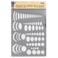 Pickett Fourinone Ellipse Template 1262I