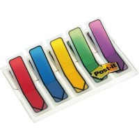 Postit Index Arrow Flag Assorted Colours 119 Mm X 432 Mm 100 Flagsdispenser 1 Dispenserpack To Mark Or Highlight Imp