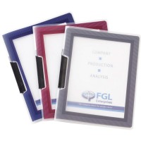 Averyreg Flexiview Letter Report Cover 8 12 X 11 25 Sheet Capacity Polypropylene Assorted 24 Box