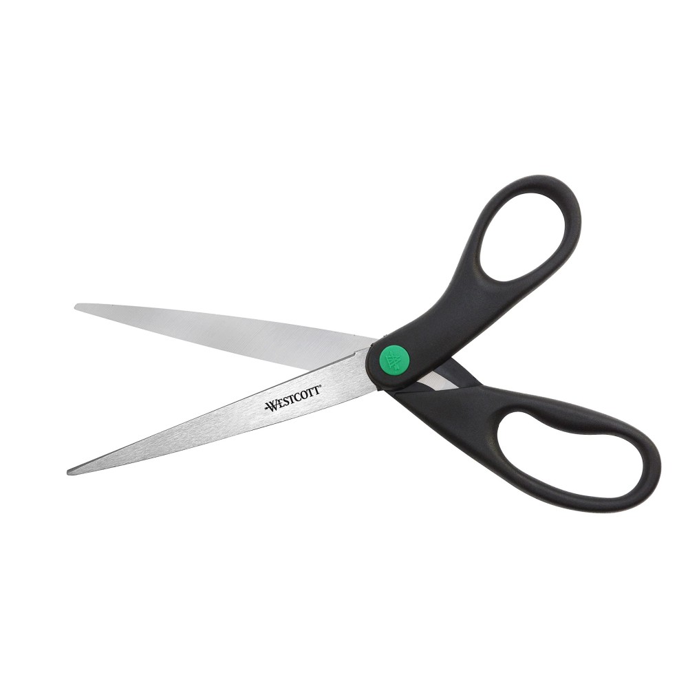 Westcott Kleenearth Recycled Scissors Black 9