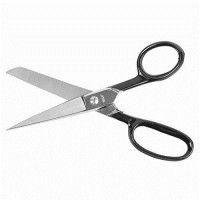 Westcott Forged Nickel Plated Straight Office Scissors 6 Black