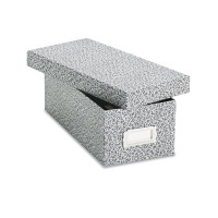 Oxford 40588 Reinforced Board Card File Liftoff Cover Holds 1 200 3 X 5 Cards Blackwhite