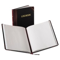 Boorum Pease Log Book With Blackred Covers Record Rule 1038 X 818 150 Pages G21150R White