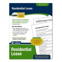 Adams Residential Lease Forms And Instructions Print And Downloadable Lf310