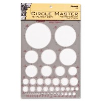 Pickett Cha1204I Circle Master Template  Range From 1/16 To 3 Inches In Diameter (1204I) Smoke