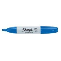 Sharpie Marker Chisel Tip Blue