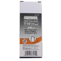 3007165M Narrow Crown 22 Gauge Upholstery Staples 716 Length 5000 Count