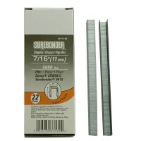 3007165M Narrow Crown 22 Gauge Upholstery Staples 716 Length 5000 Count