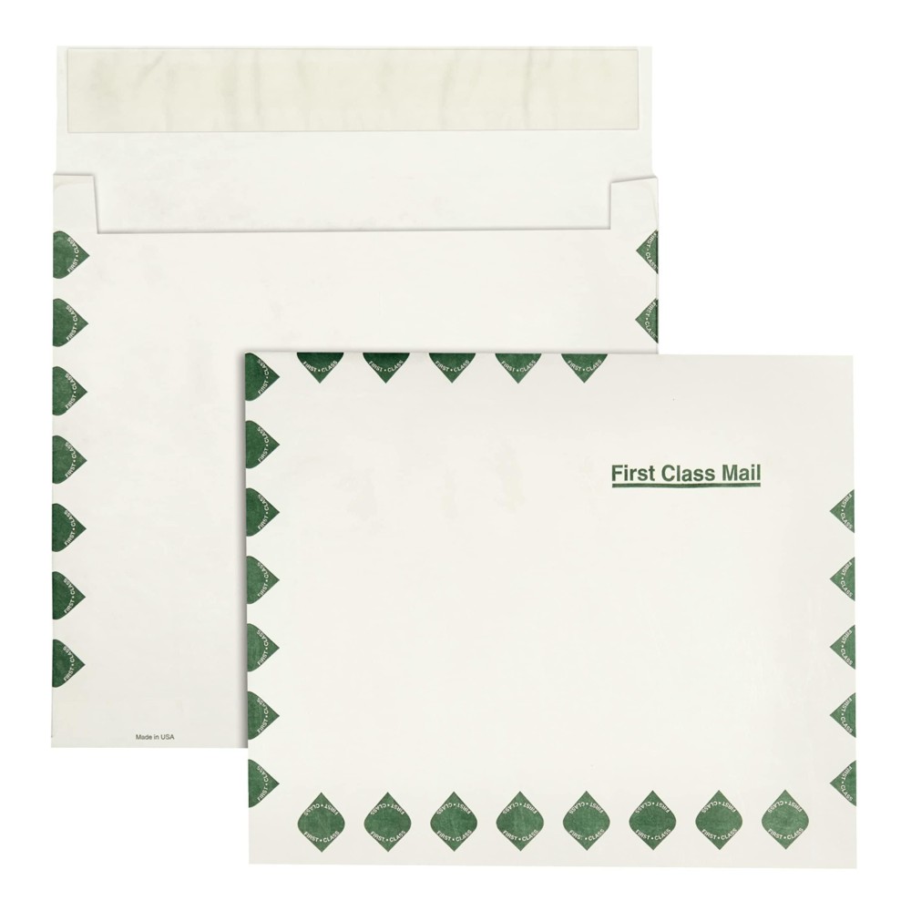 Quality Park Survivor R4620 Tyvek Book Expansion Mailer First Class 10 X 13 X 2 White 100Box